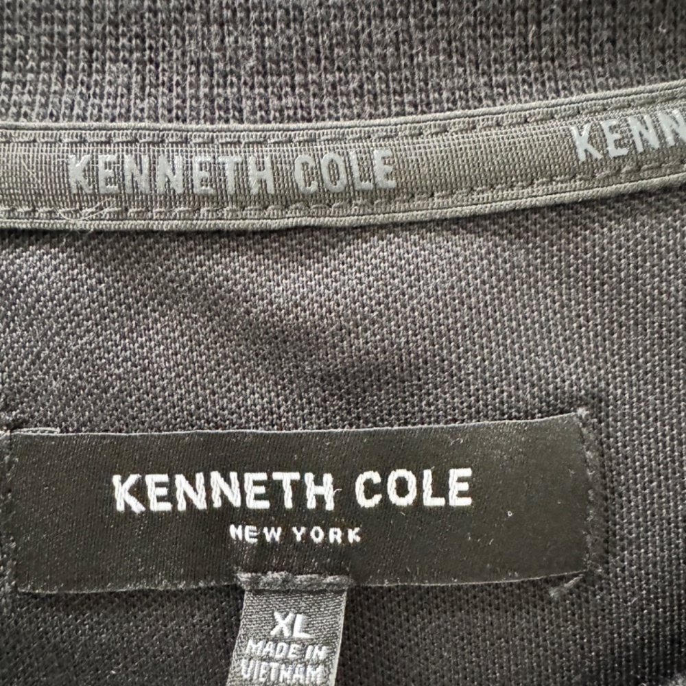 Kenneth Cole Men's XL quarter zip short sleeve shirt - Picture 3 of 5